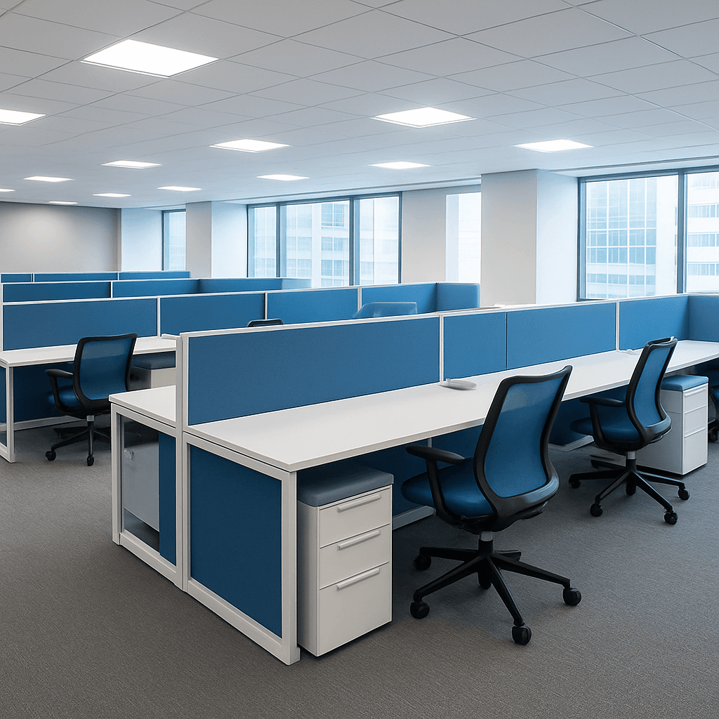 BMO — Workstation & modular office furniture installation.